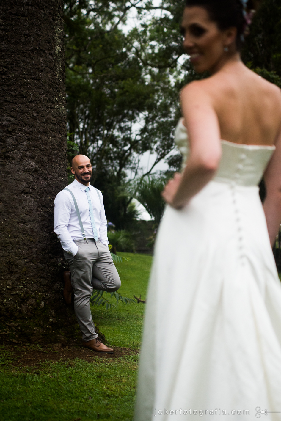 first look no dia do casamento