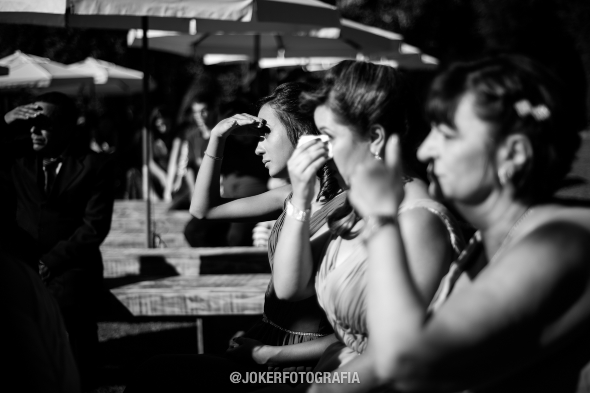 cerimônia ao ar livre convidados