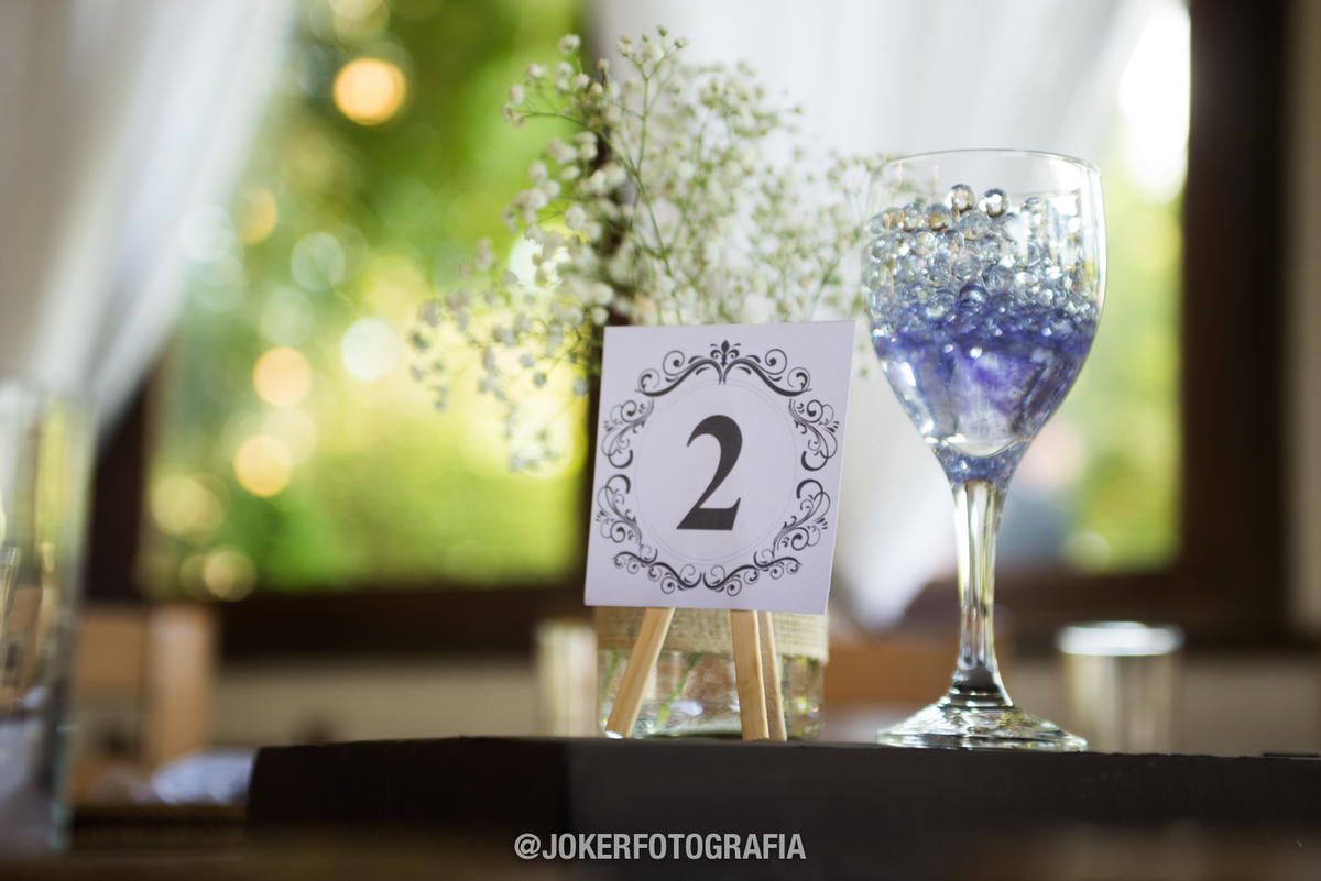 decoração simples de casamento