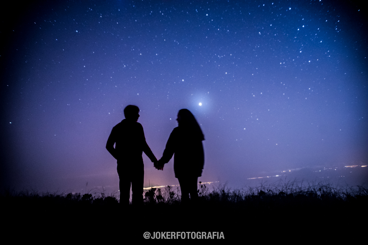 céu estrelado em destination wedding pelos fotógrafos de joker fotografia