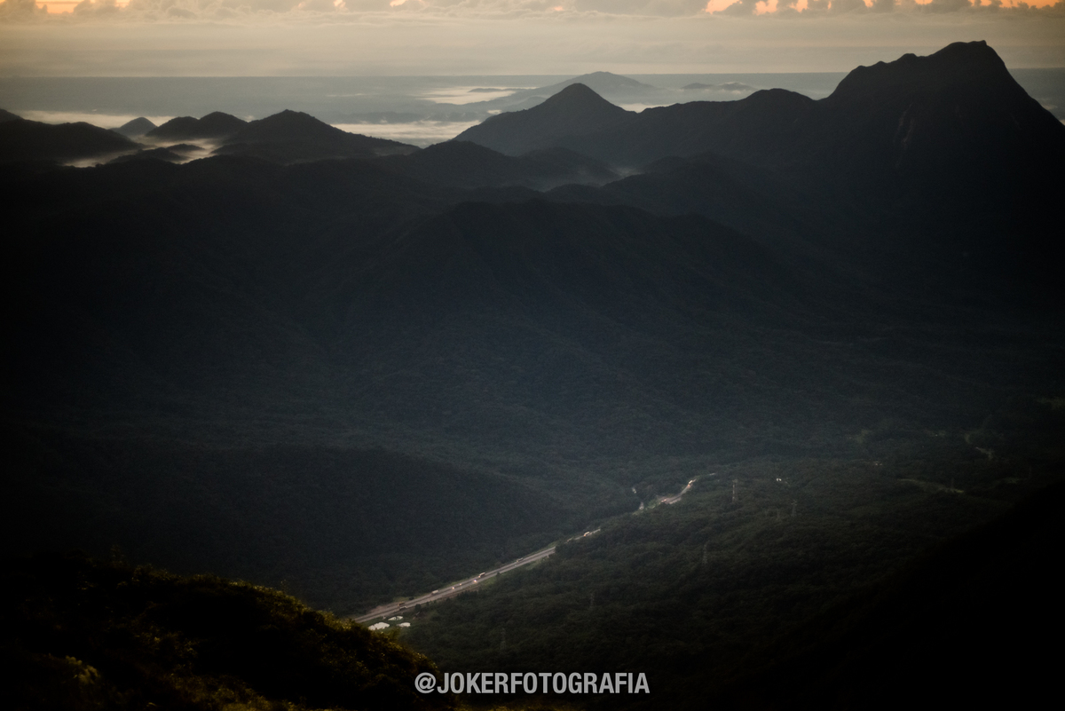 vista do morro dos perdidos tijucas do sul