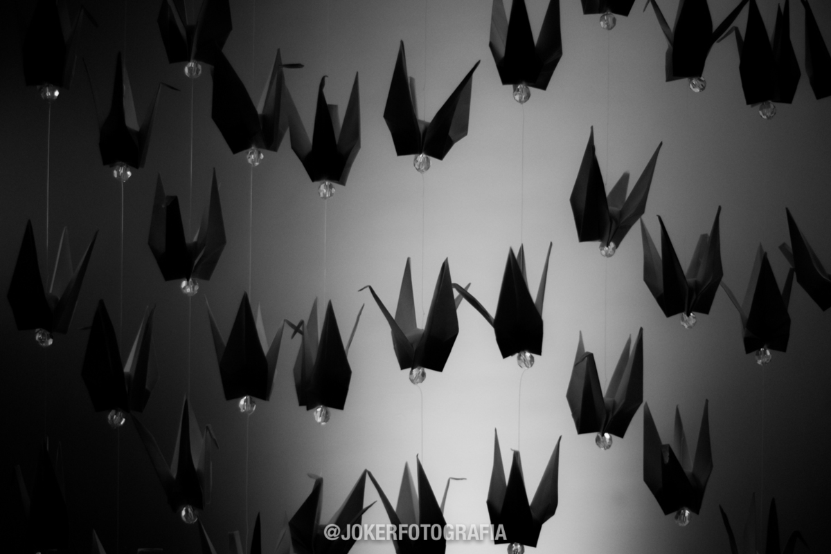 inspiração diy para casamento 1000 tsurus de origami para trazer boa sorte aos noivos e decorar você mesmo