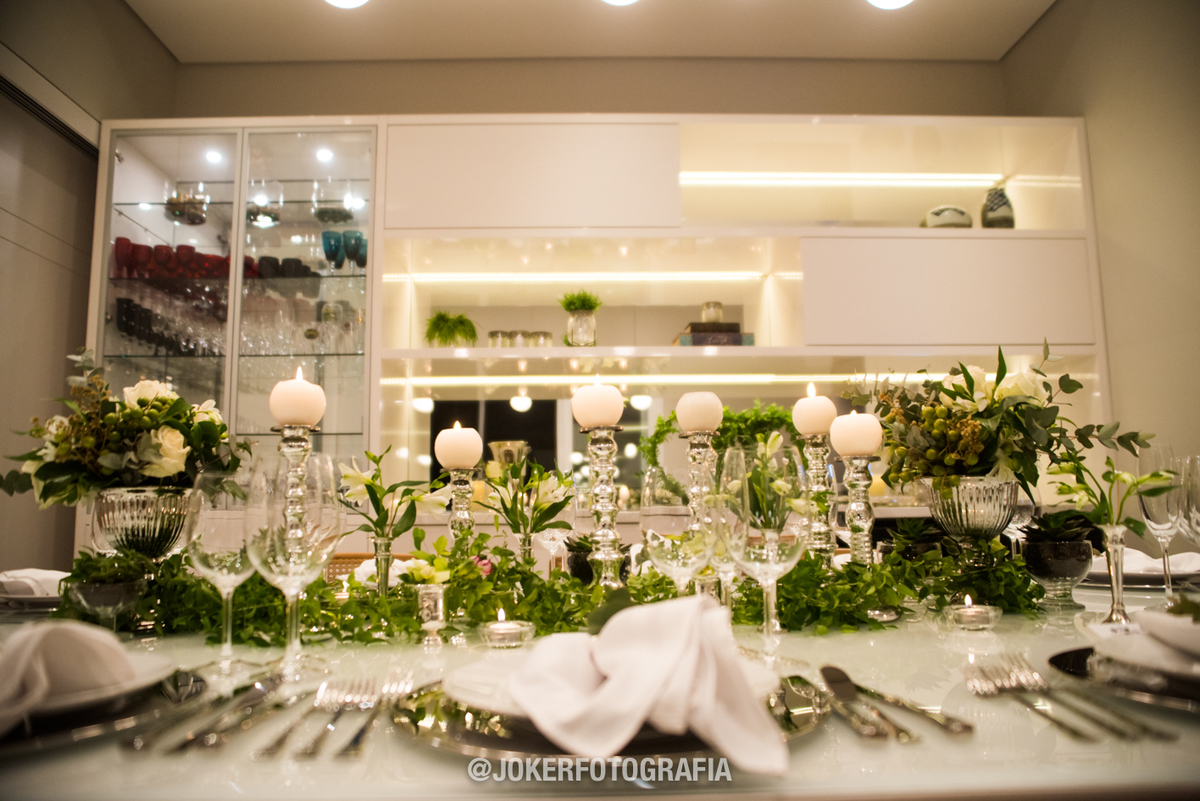 decoração para casamento em casa