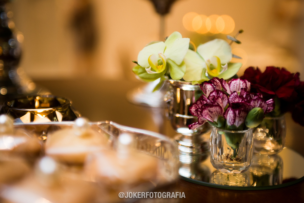 decoração de casamento simples em casa