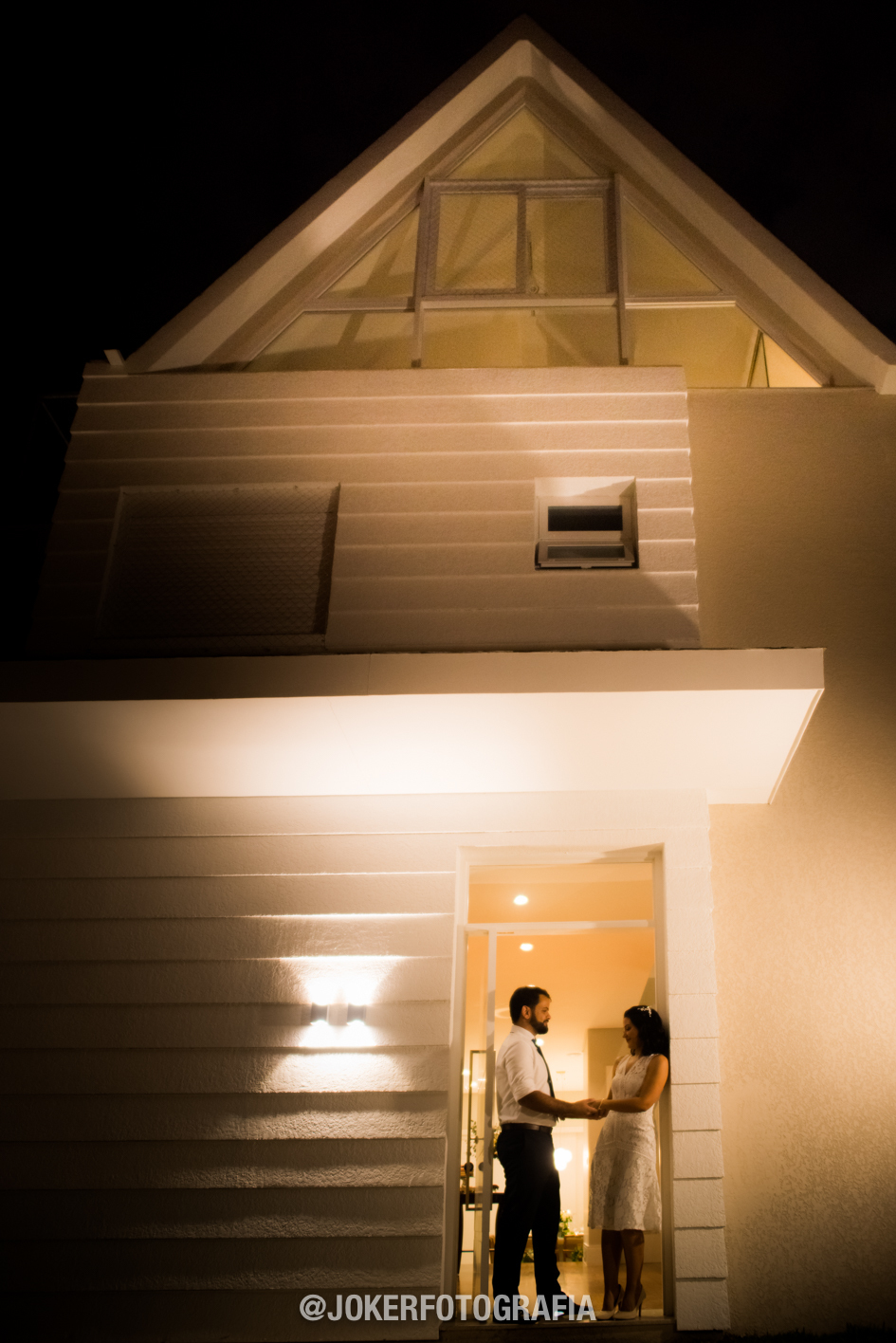 casamento civil com jantar em casa