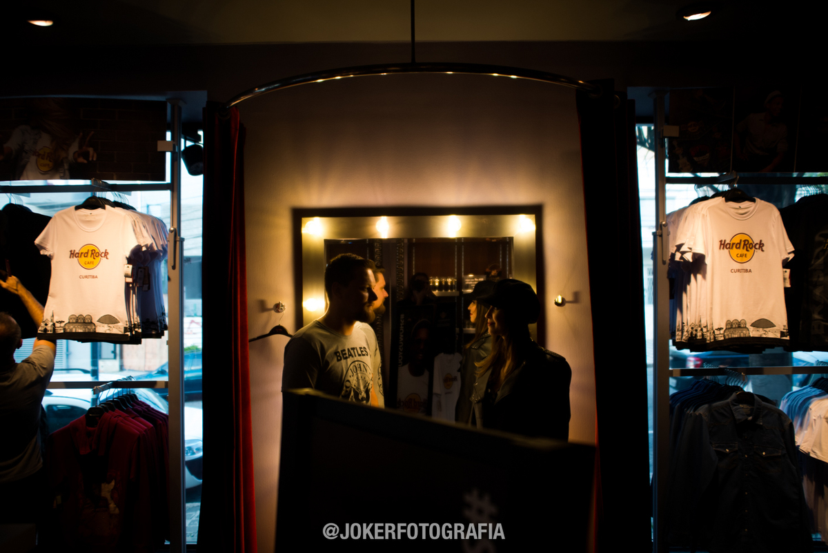 ensaio de casal no hard rock cafe em curitiba