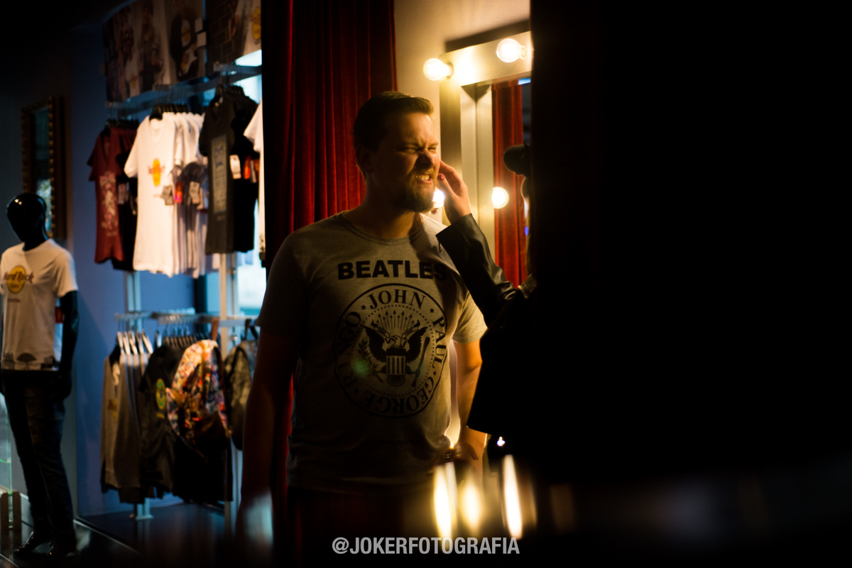 ensaio de casal no hard rock cafe em curitiba