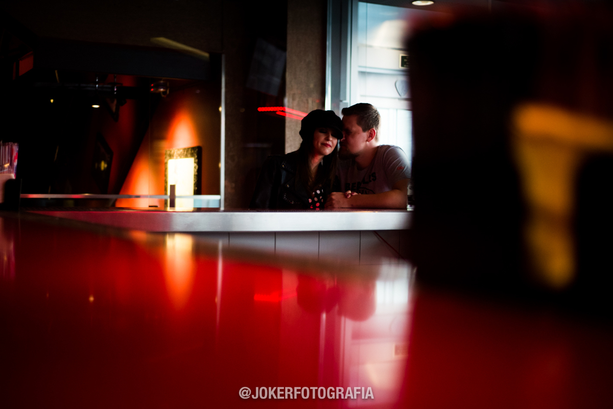 ensaio de casal no hard rock cafe em curitiba