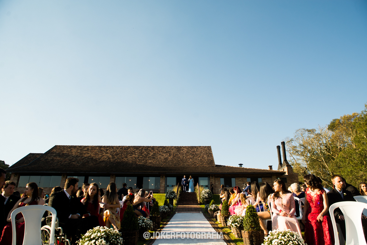 entrada do noivo na chácara dos lagos
