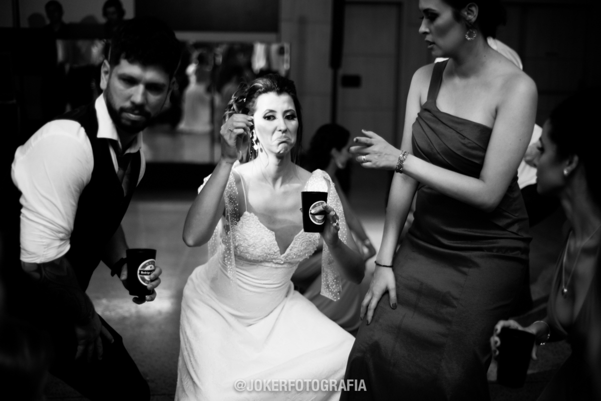 até o chao no dia do casamento