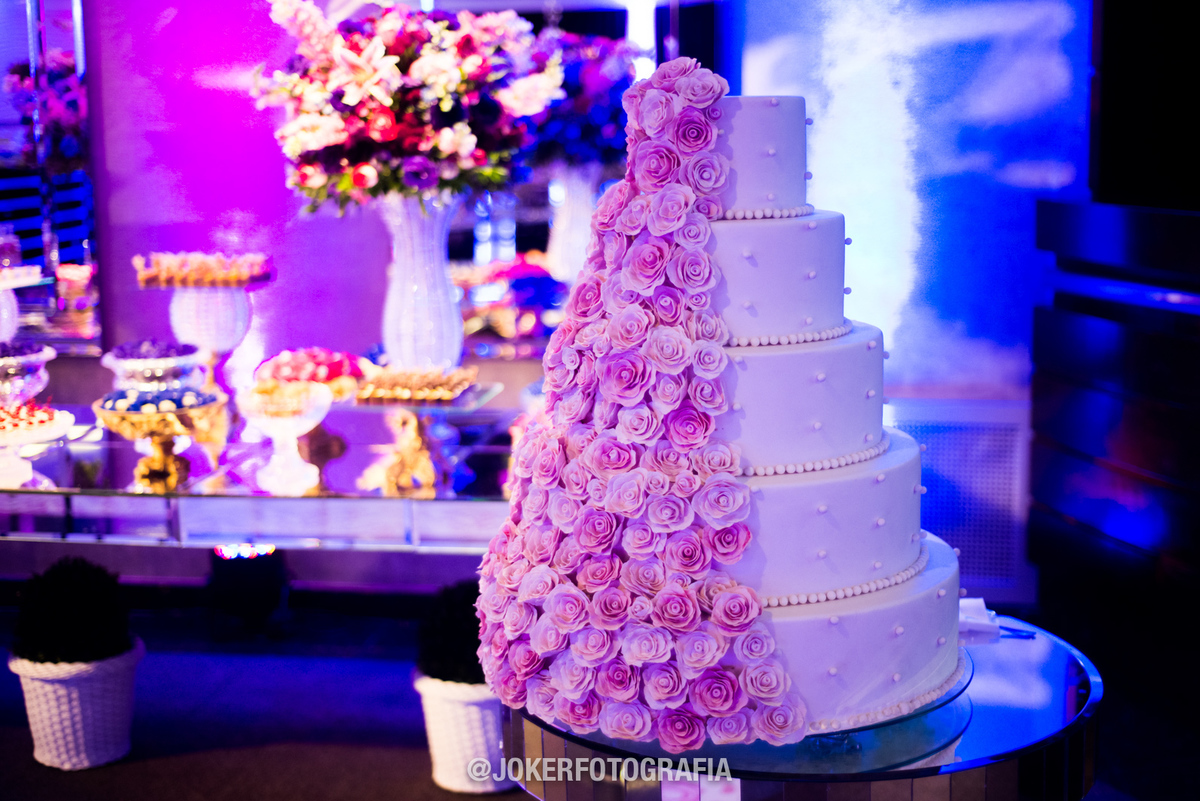 bolo de 15 anos bolo fake gigante