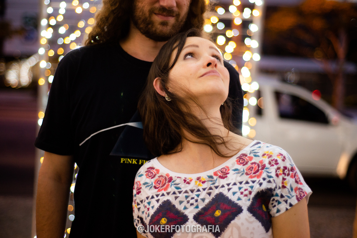 luzinhas de natal no ensaio fotografico profissional