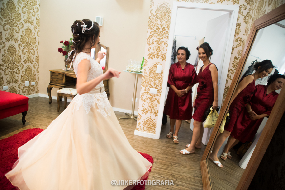 sala da noiva no salão marly