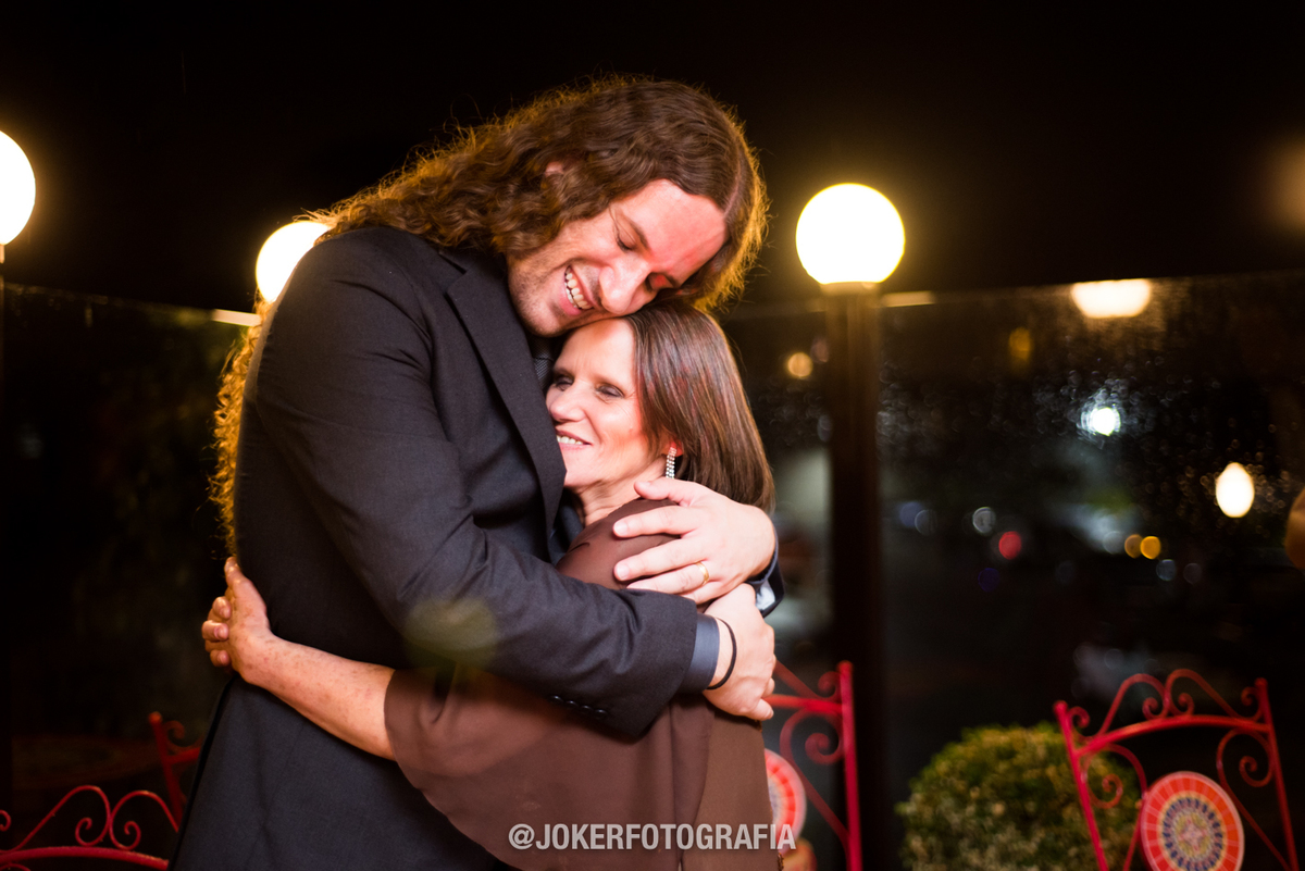 mãe do noivo foto espontânea