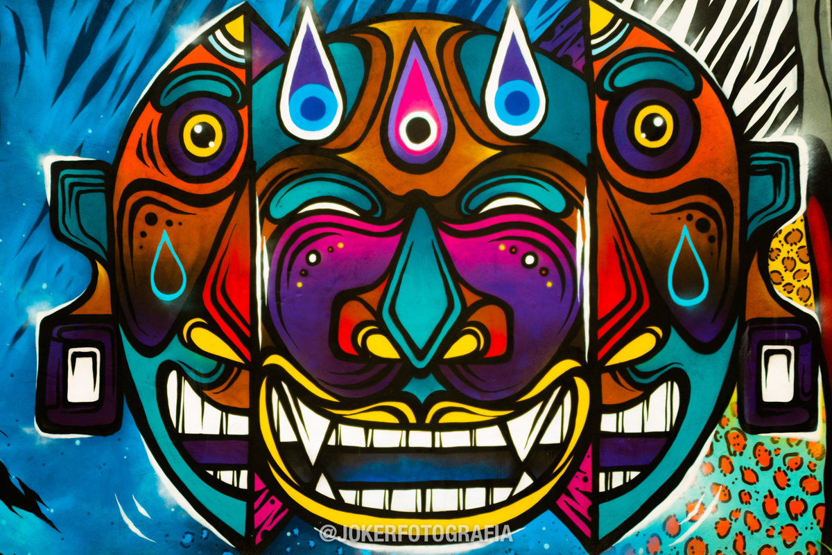 muro grafitado em curitiba para ensaio fotográfico