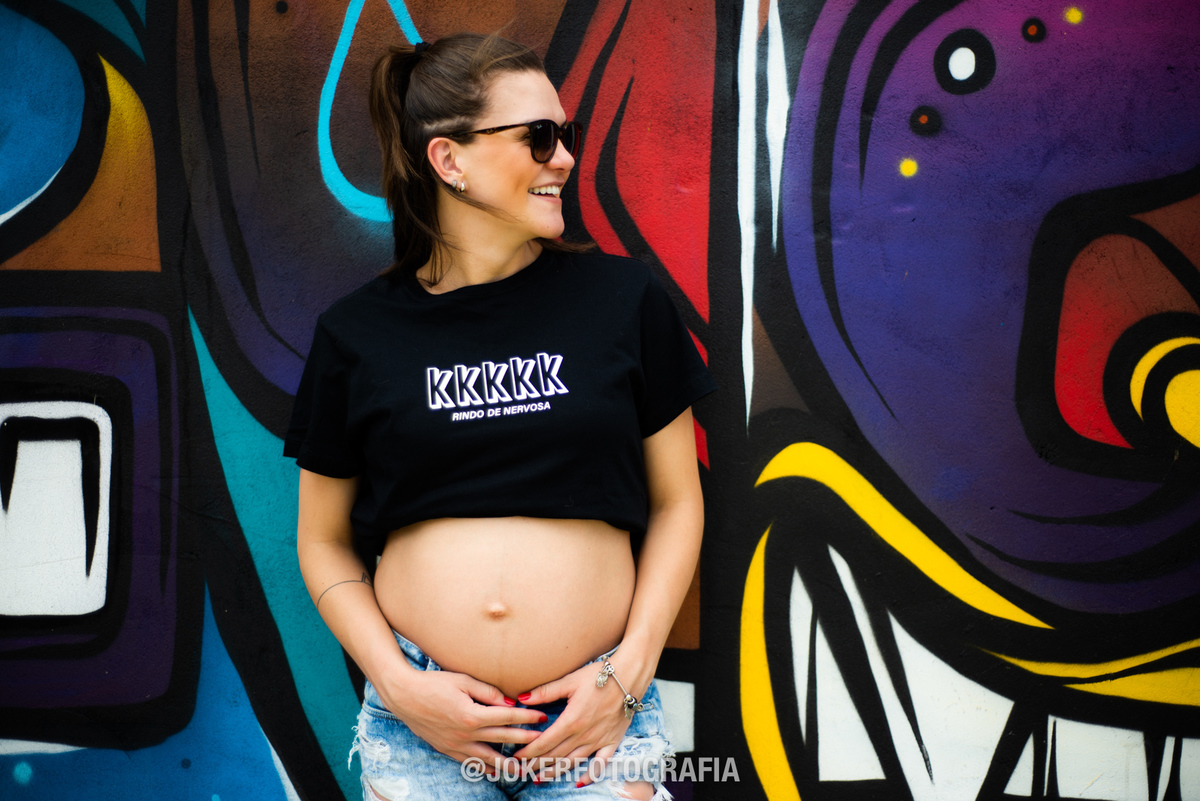 ensaio de gestante diferente em curitiba