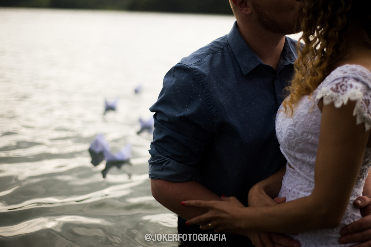 ensaio pre wedding no lago