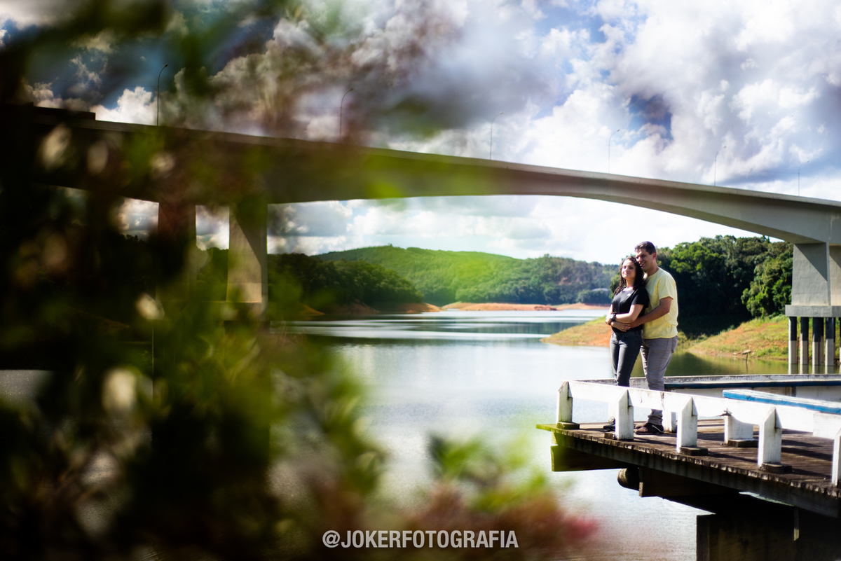 ensaio de casal na represa do capivari pre wedding
