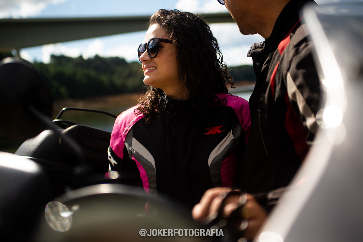moto no casamento casal motociclista