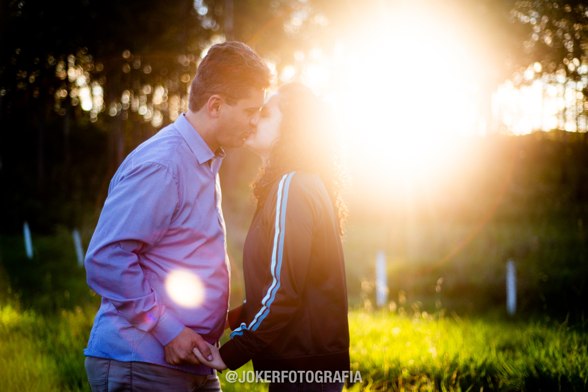 fotos no fim de tarde para casamento em curitiba