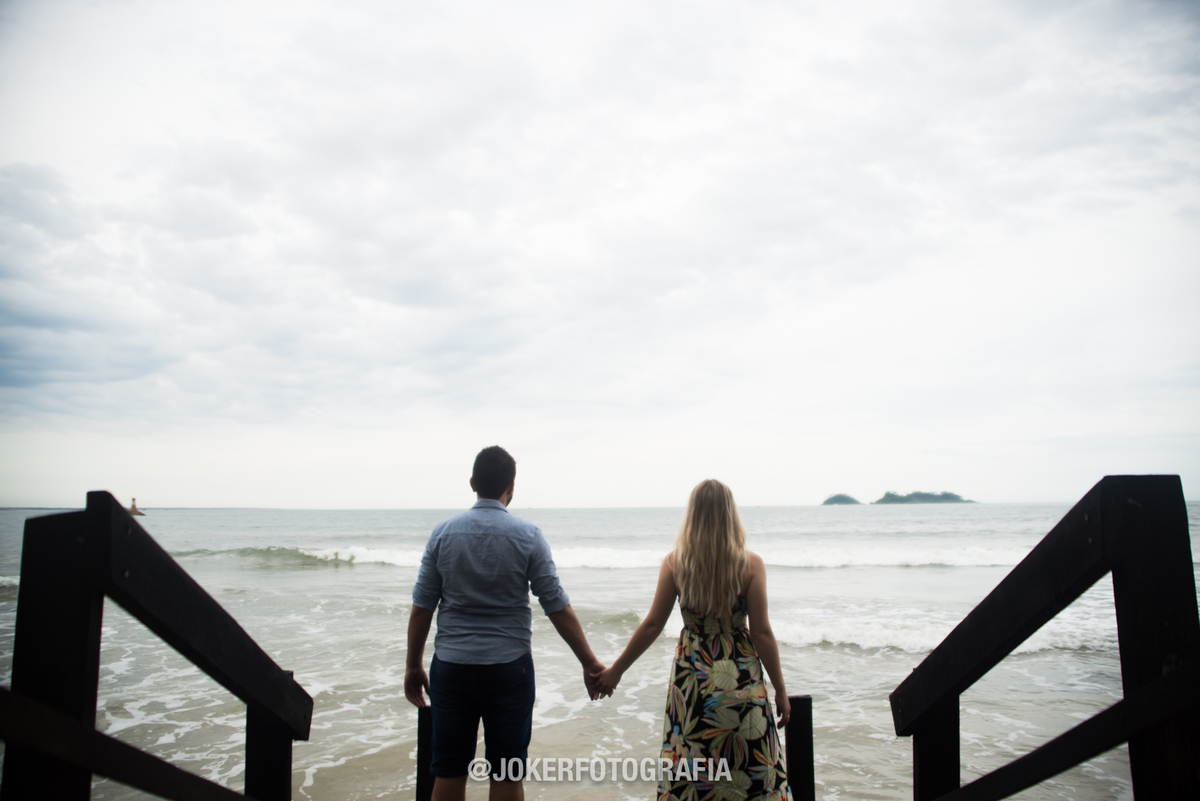 fotografia de casamento na praia ilha do mel paraná