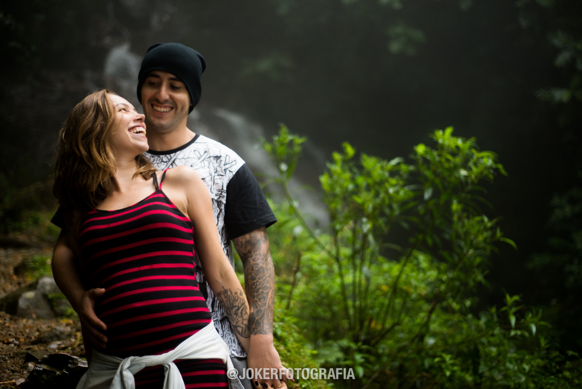 ensaio de gestante na serra da graciosa