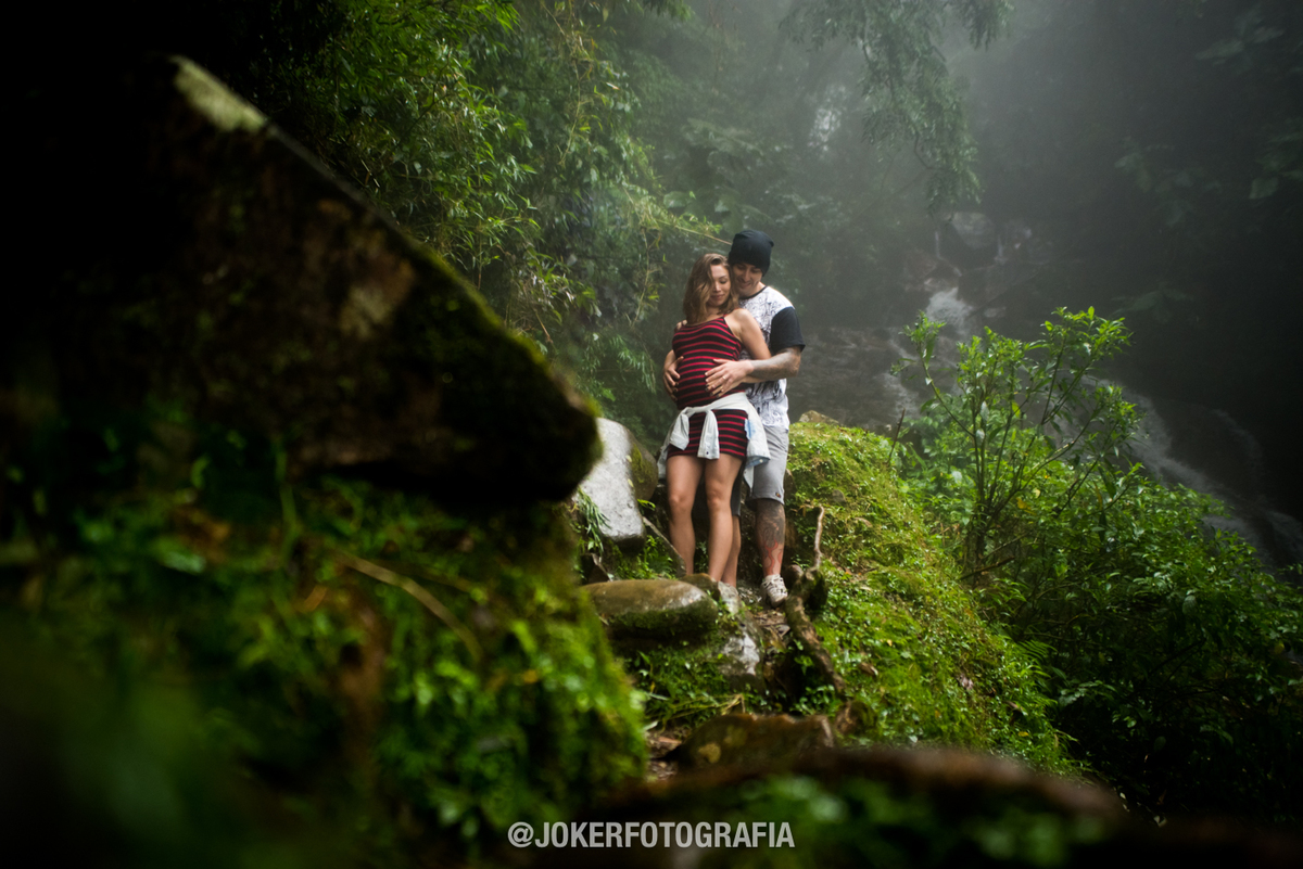 ensaio de gestante na serra da graciosa
