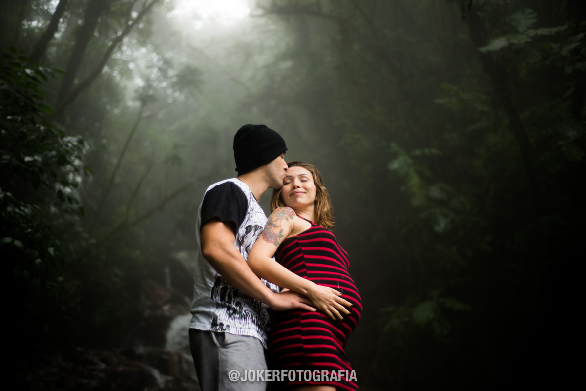 ensaio de gestante na serra da graciosa