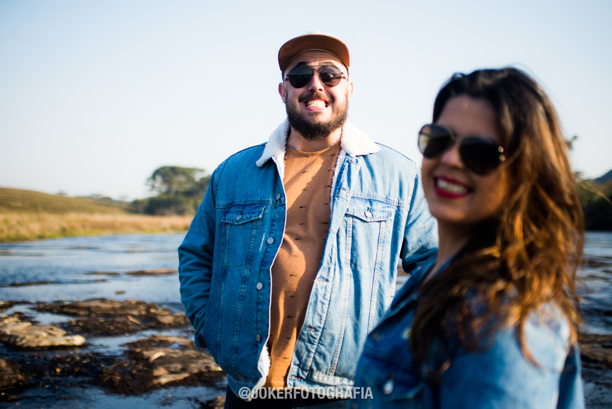 ensaio pre wedding com caretas