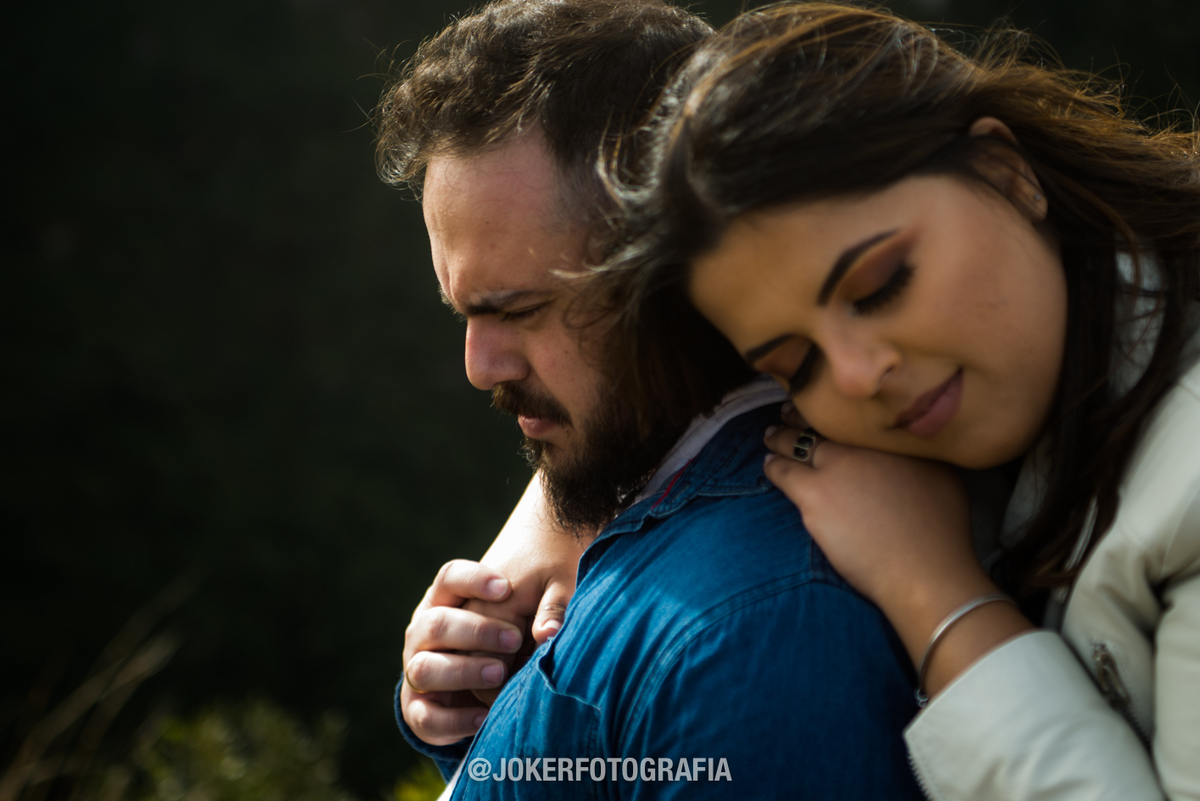 ensaio de casal no inverno