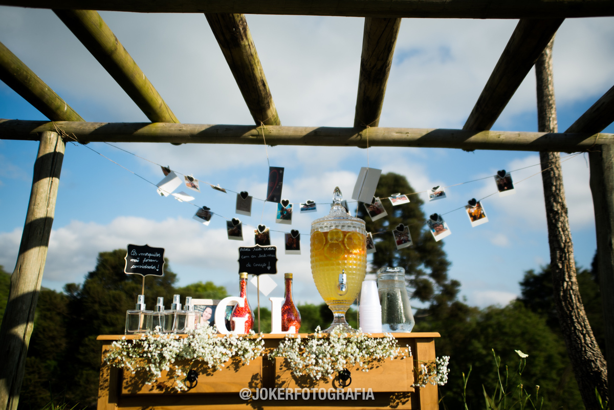 decoração de casamento em chácara curitiba