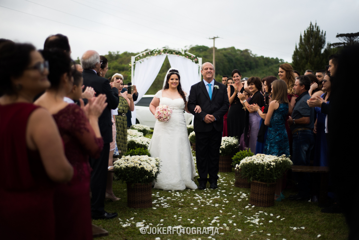 casamento na chácara sítio do caqui em colombo
