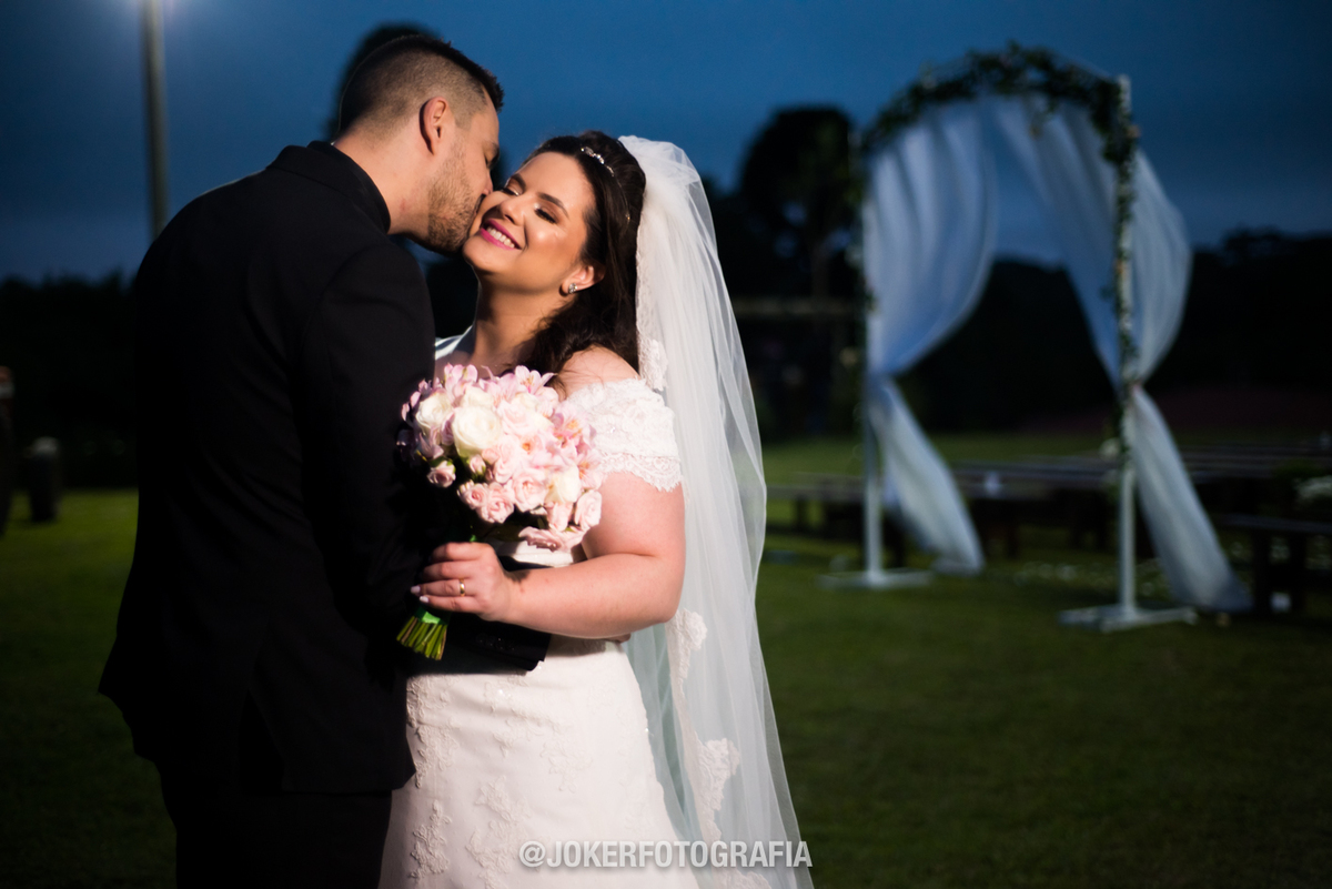 casamento ao ar livre a noite em curitiba