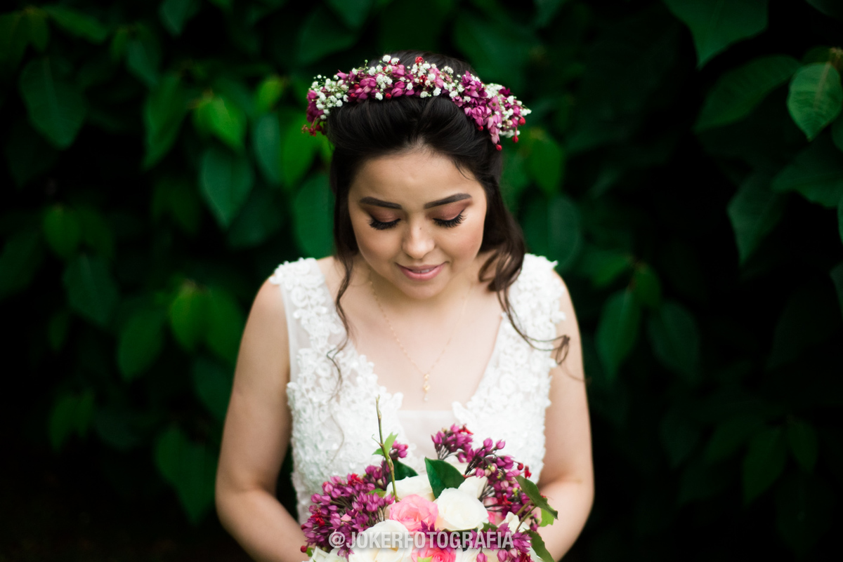 tiara de flores para noiva boho curitiba