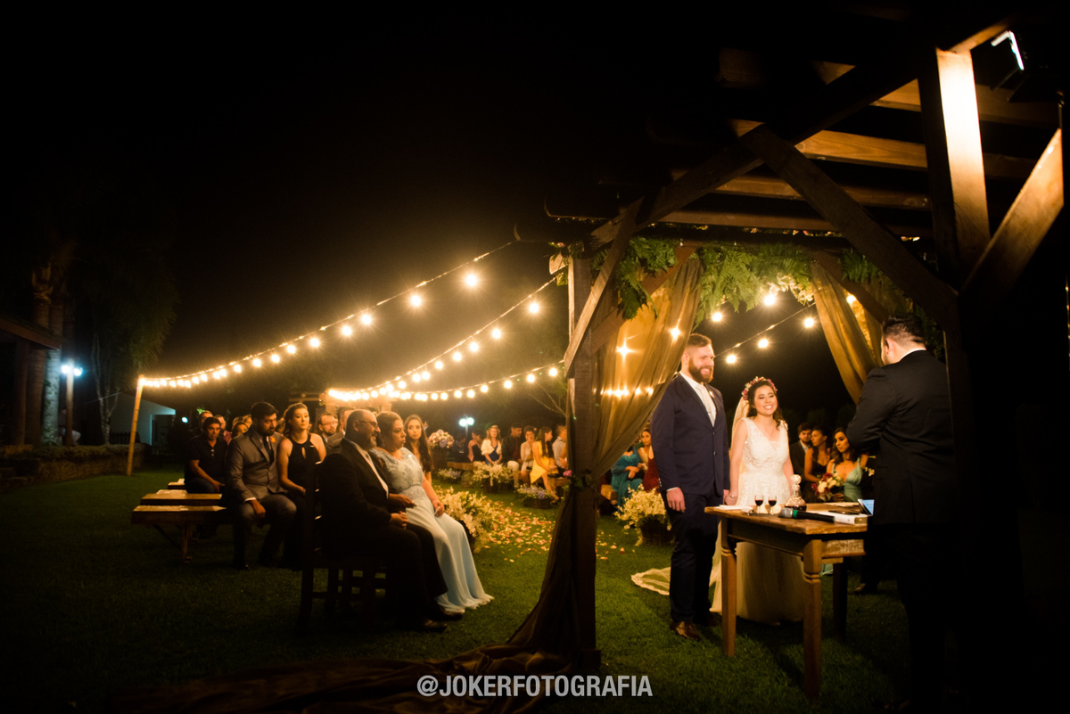 chácara com pergolado para cerimônia