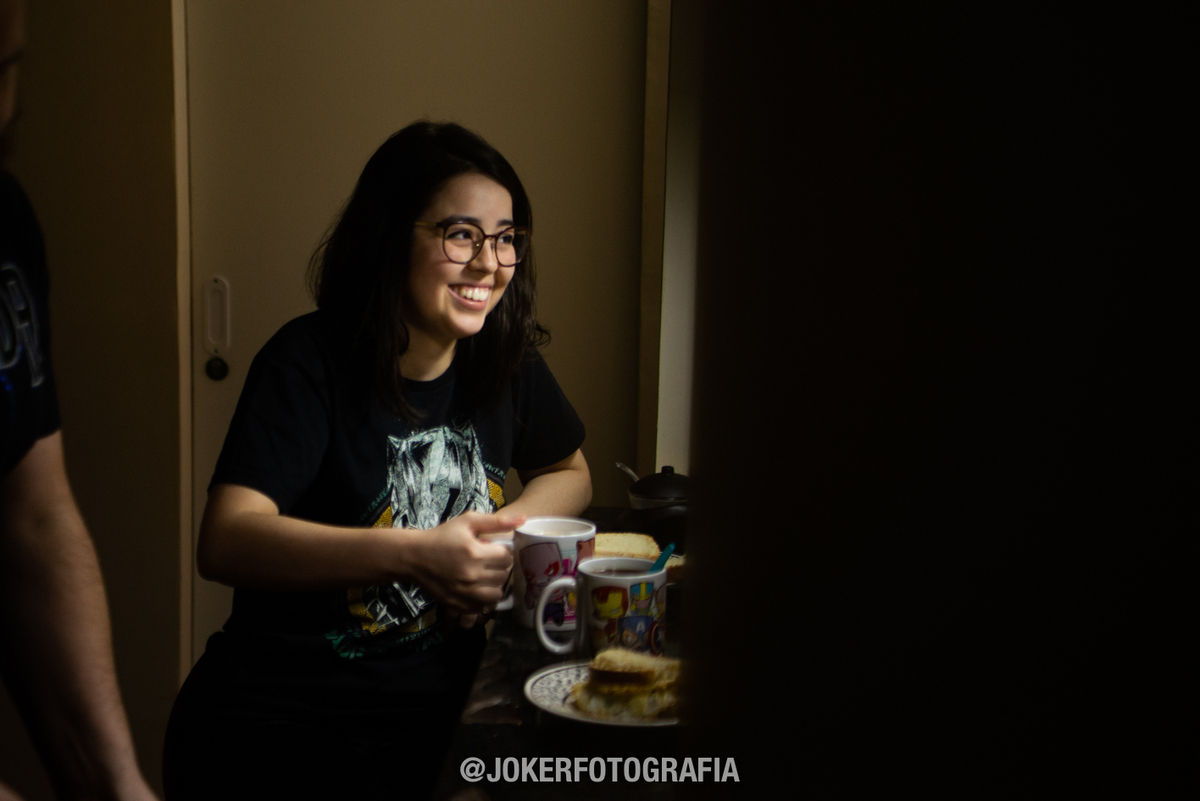 ensaio fotográfico em casa