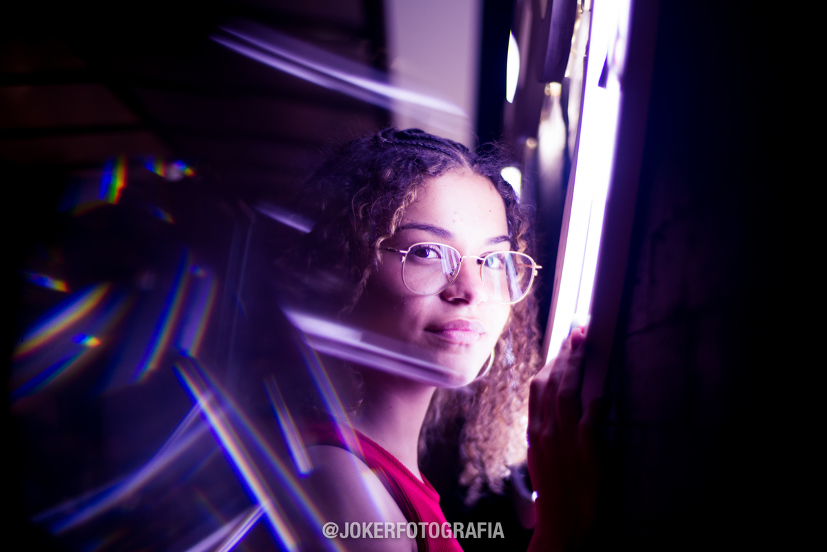 fotógrafo noturno ensaio de 15 anos