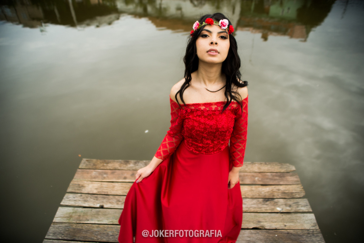 vestido vermelho debutante curitiba