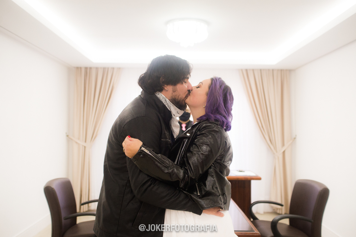 Casamento no Cartório Lídia Kruppizak São José dos Pinhais Fotógrafo para casamento civil