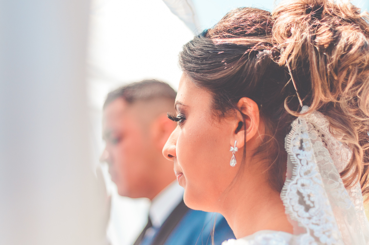 detalhe da noiva