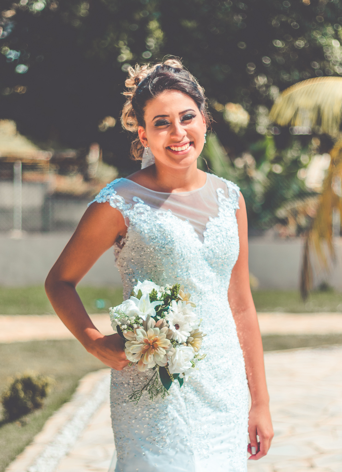 Noiva no dia do casamento