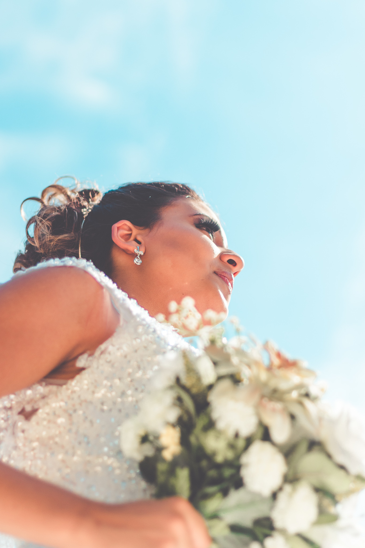 Noiva no dia do casamento