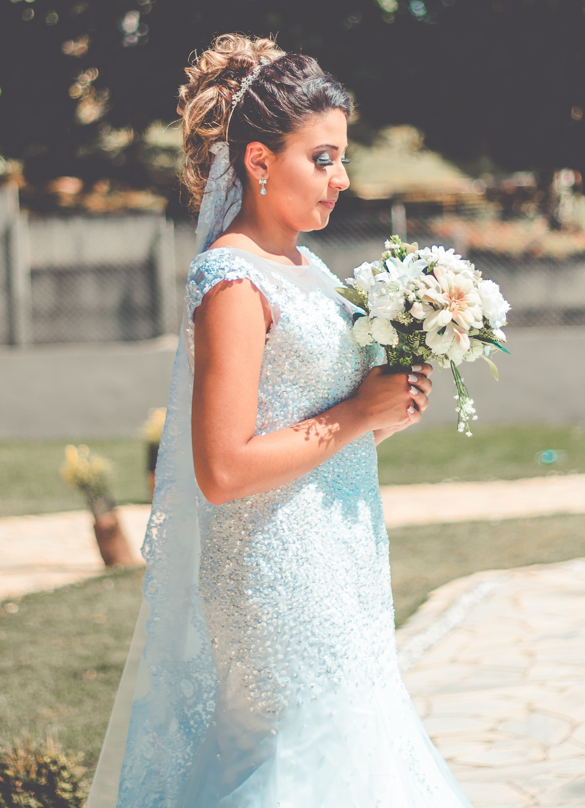 Noiva no dia do casamento