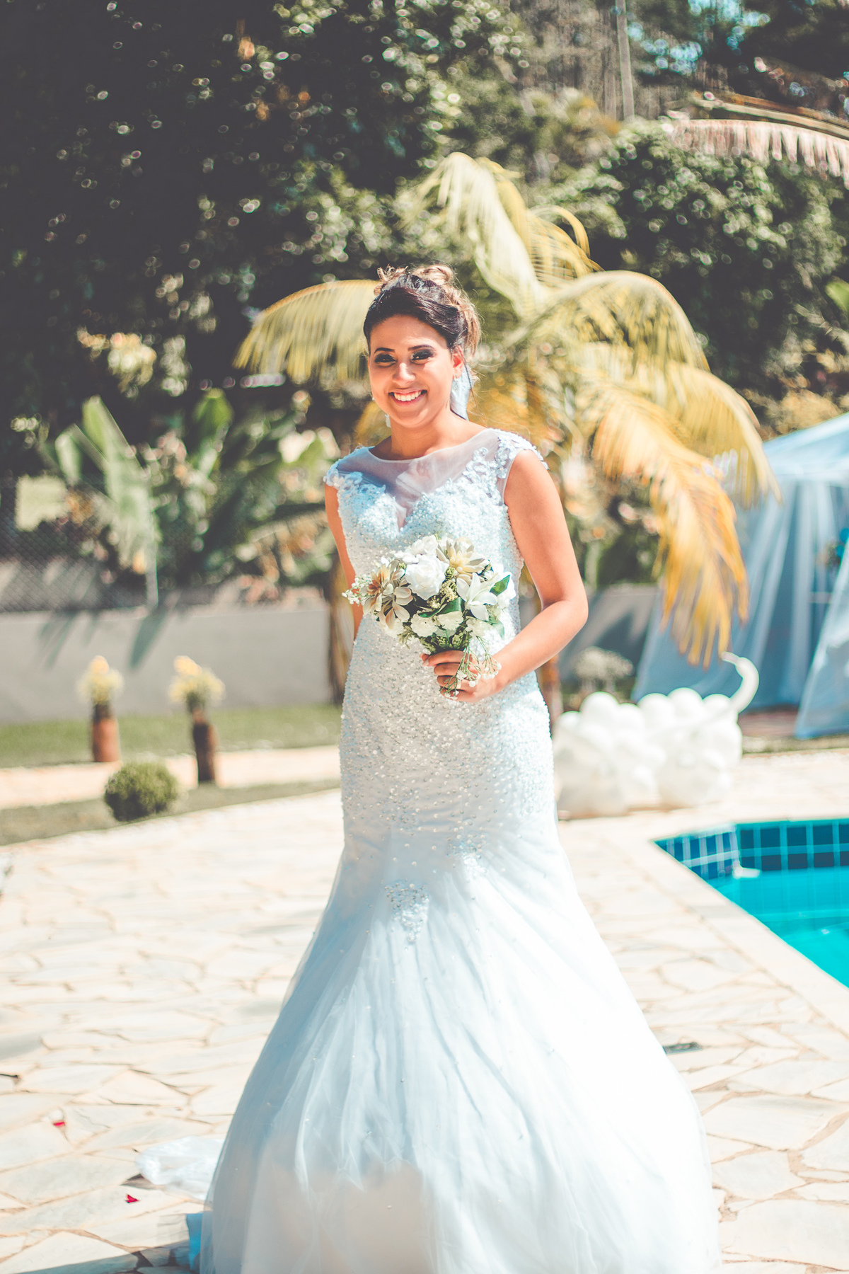 Noiva no dia do casamento