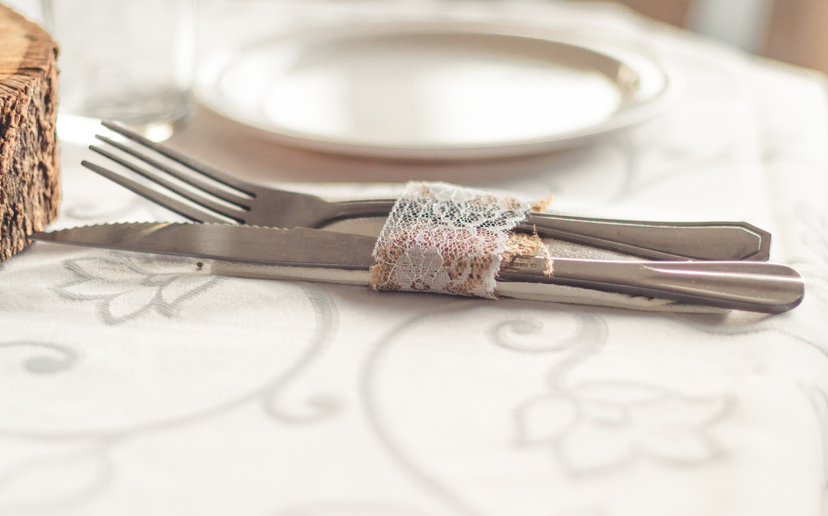 detalhes da decoração em casamentos