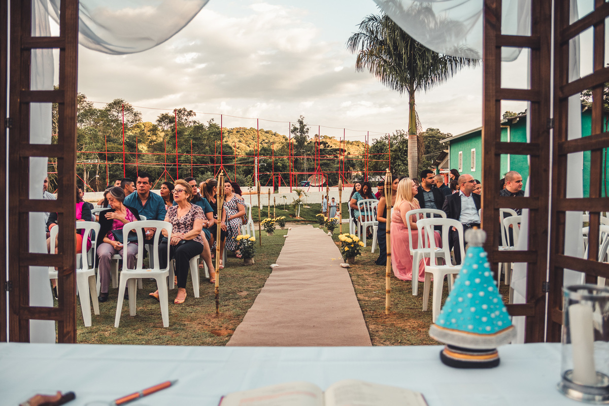 cerimônia de casamento - Deise e Alexandre