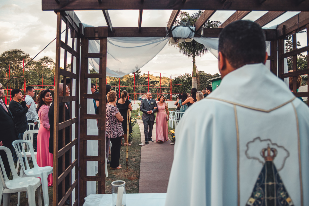 cerimônia de casamento - Deise e Alexandre