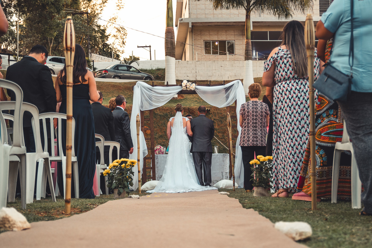 cerimônia de casamento - Deise e Alexandre