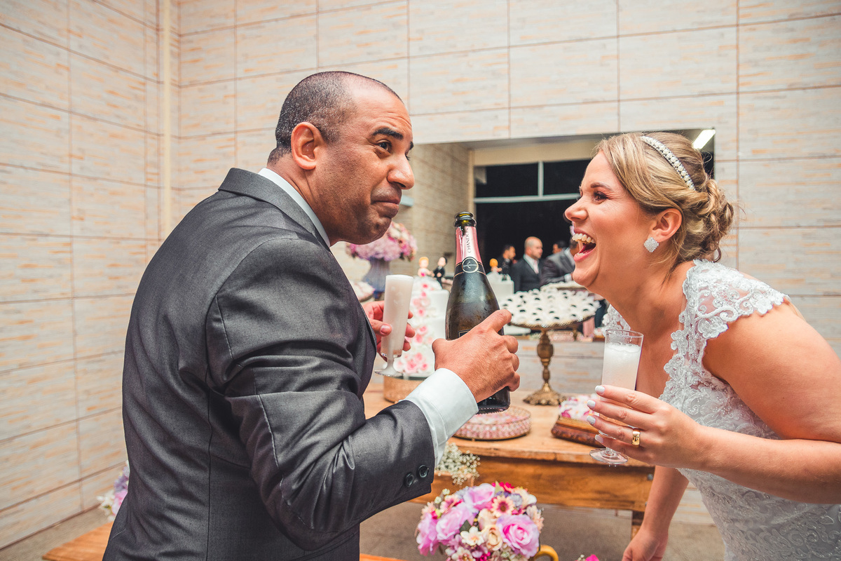 fotos de casamento na recepção