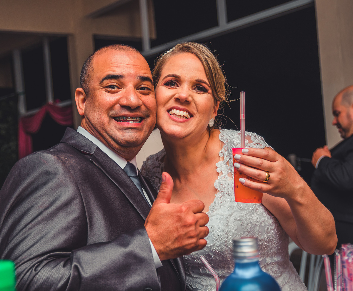 fotos de casamento na recepção